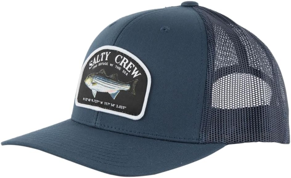 Salty Crew - Striper Retro Trucker Hat
