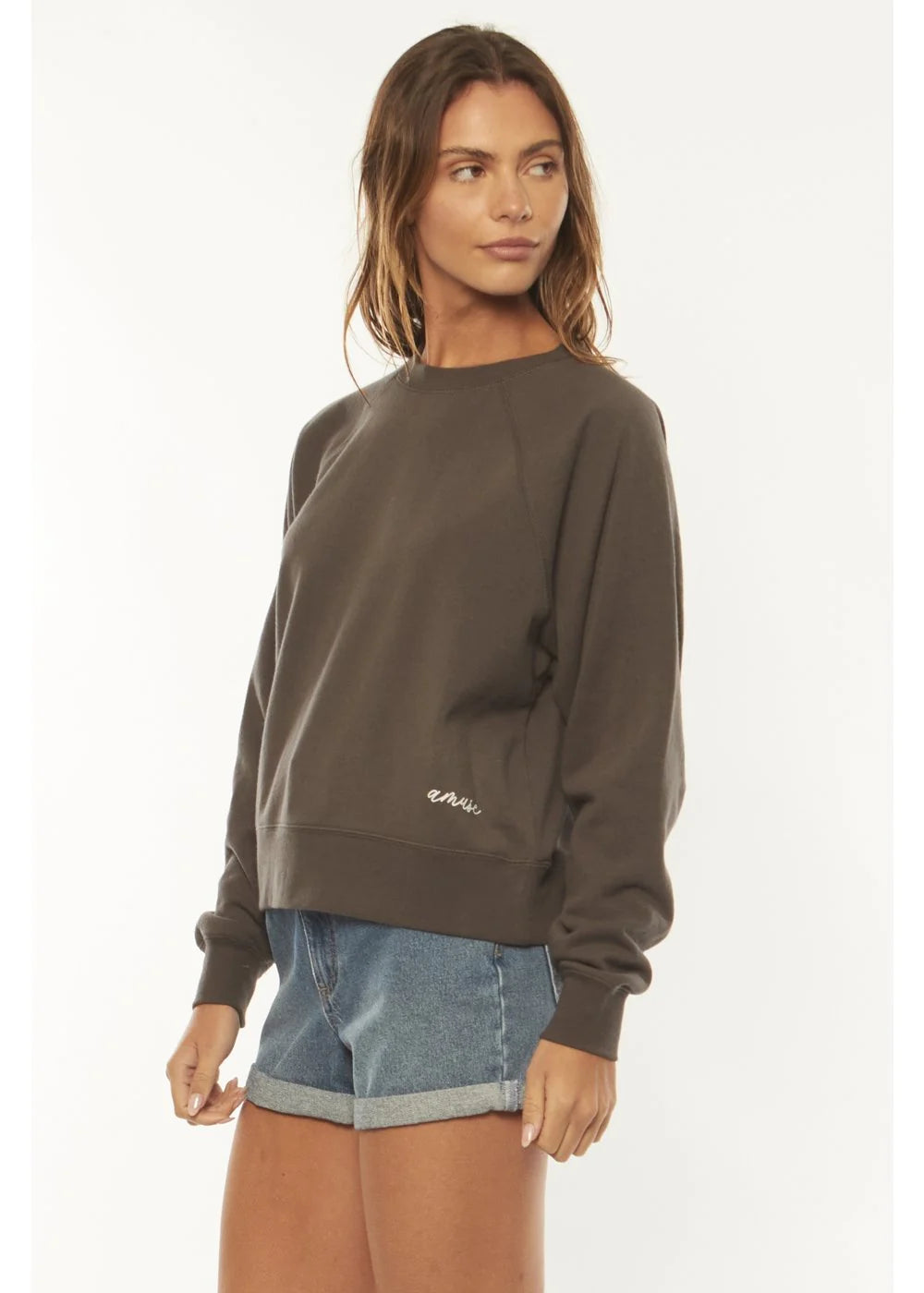 Amuse Society - Love Amuse LS Crew Fleece