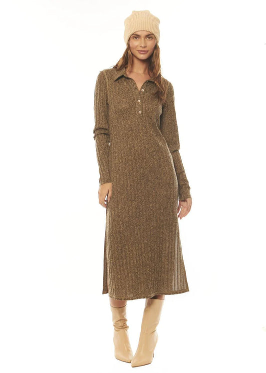 Amuse Society - Tammy Long Sleeve Knit Dress