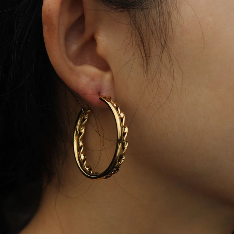 Hackney Nine - Esme Gold Earrings