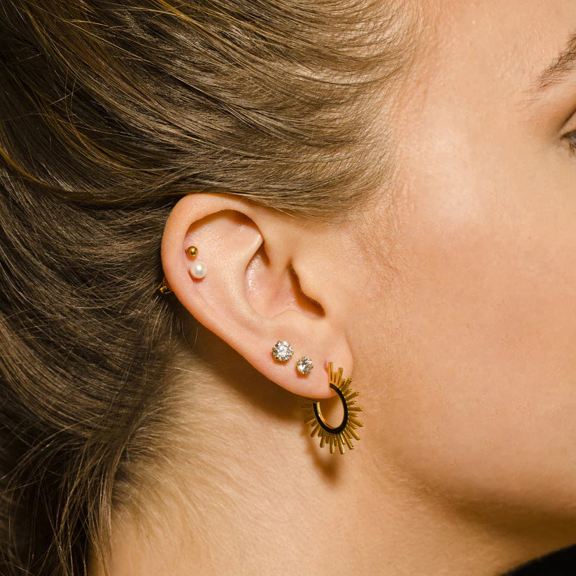 Hackney Nine - Eros Gold Earrings