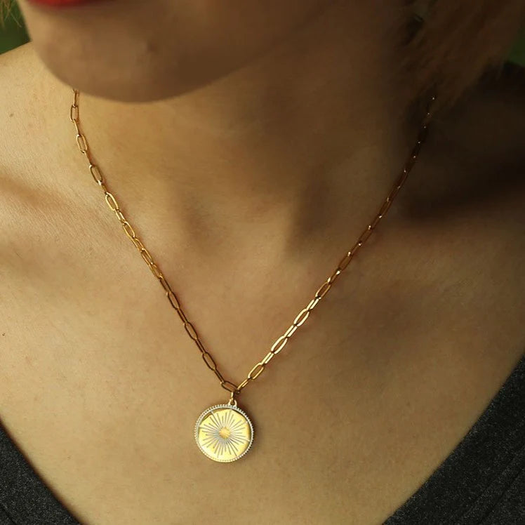 Hackney Nine - Luna Gold Necklace