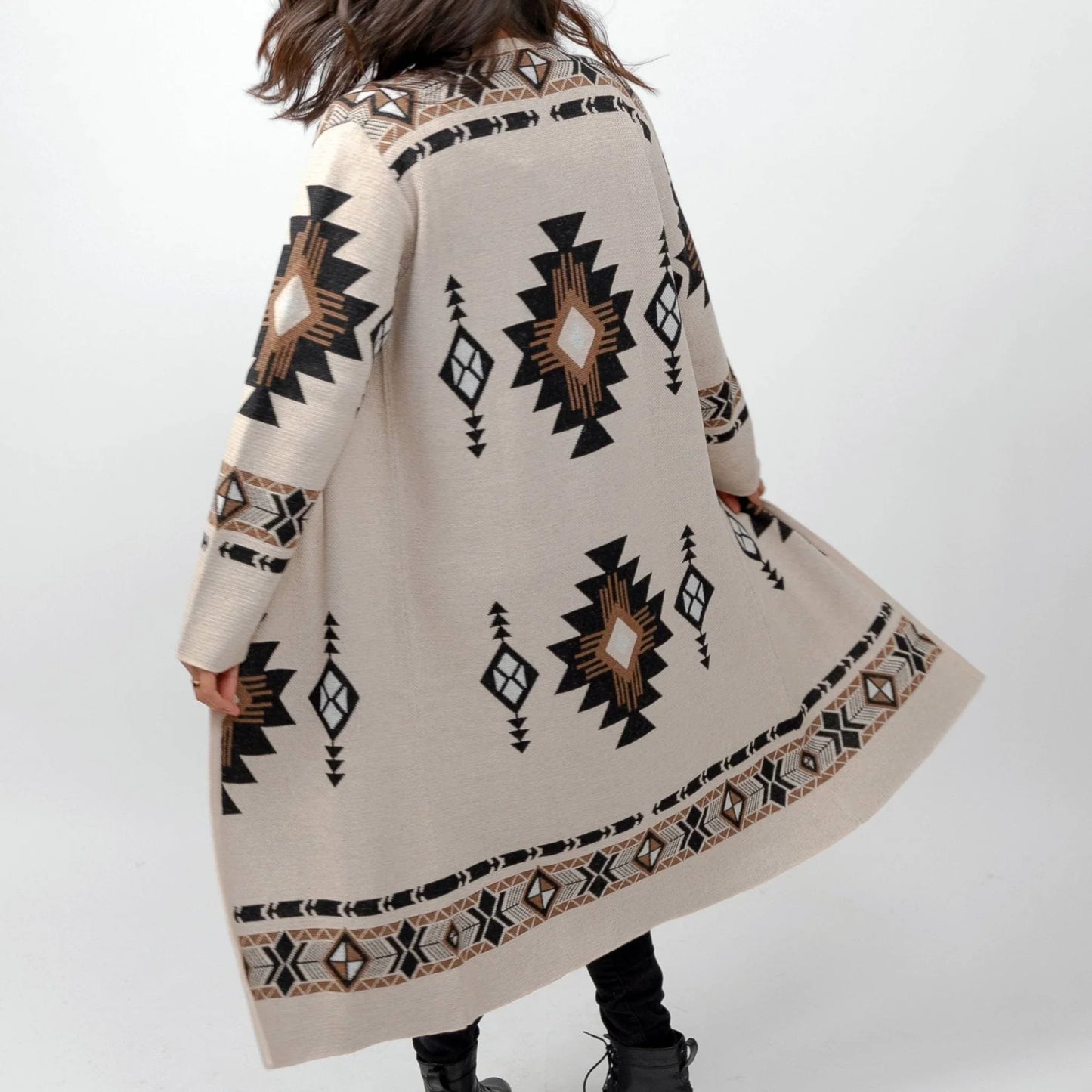 Pokoloko - Long Jaquard Sweater
