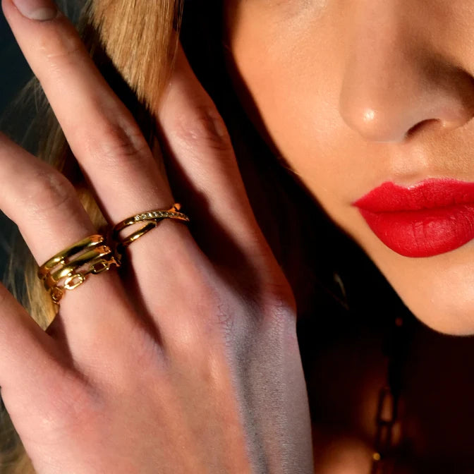 Hackney Nine - Oria Gold Ring