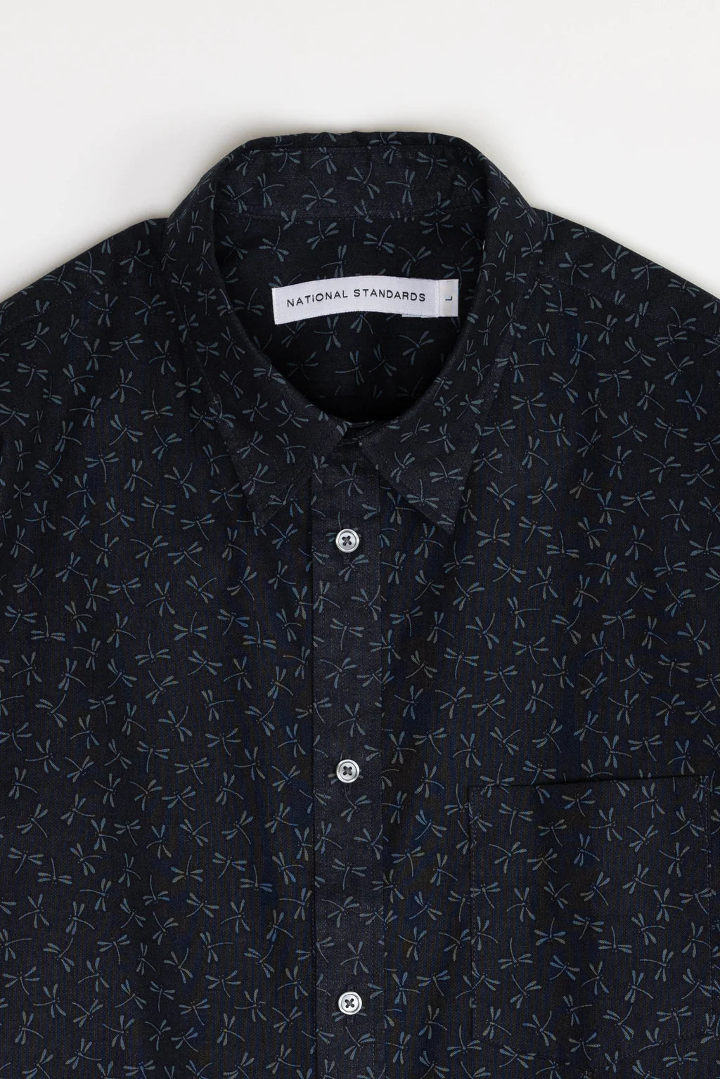 National Standards - Japanese Firefly Print Shirt