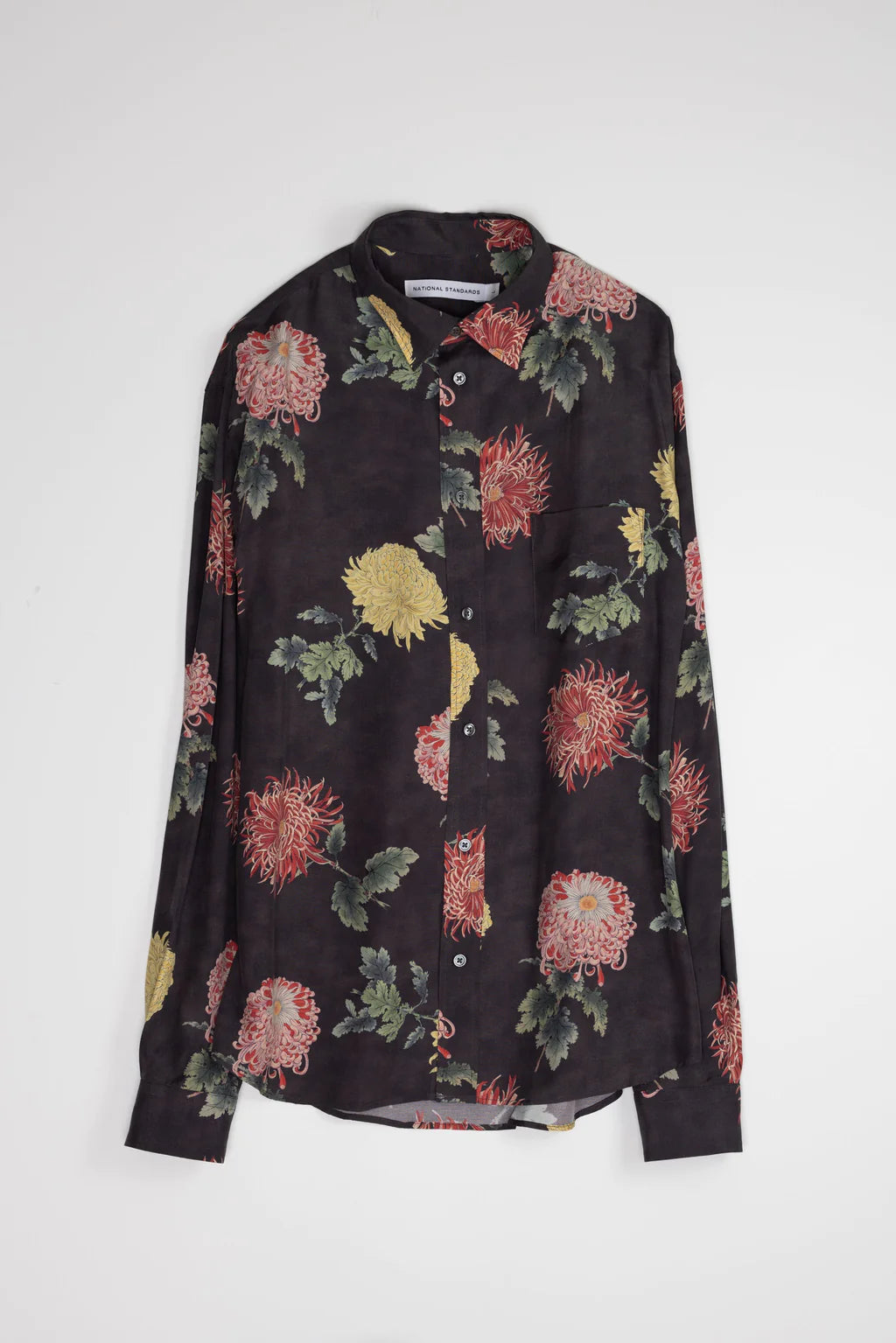 National Standards - Japanese Chrysanthemum Print Shirt