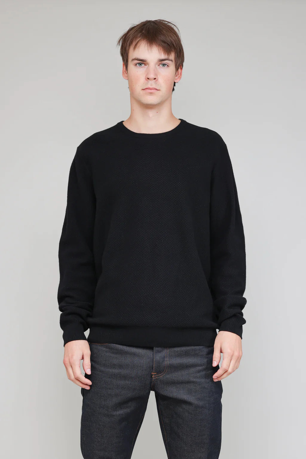 National Standards - New Wool Honeycomb Stitch Sweater
