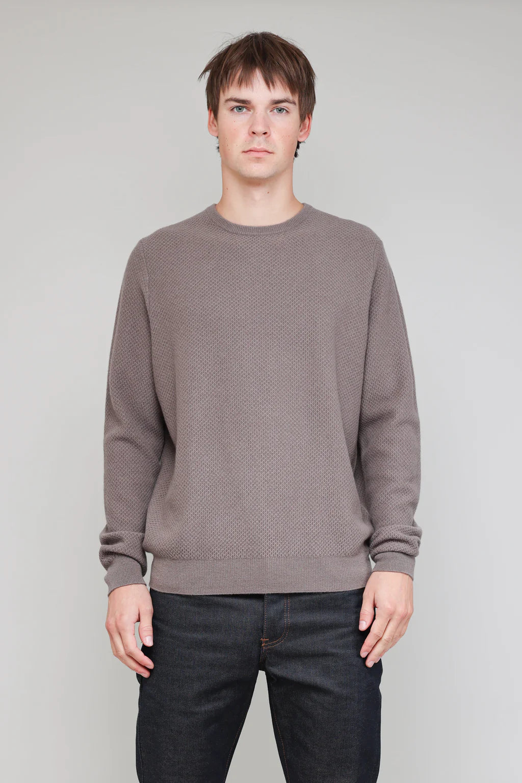 National Standards - New Wool Honeycomb Stitch Sweater