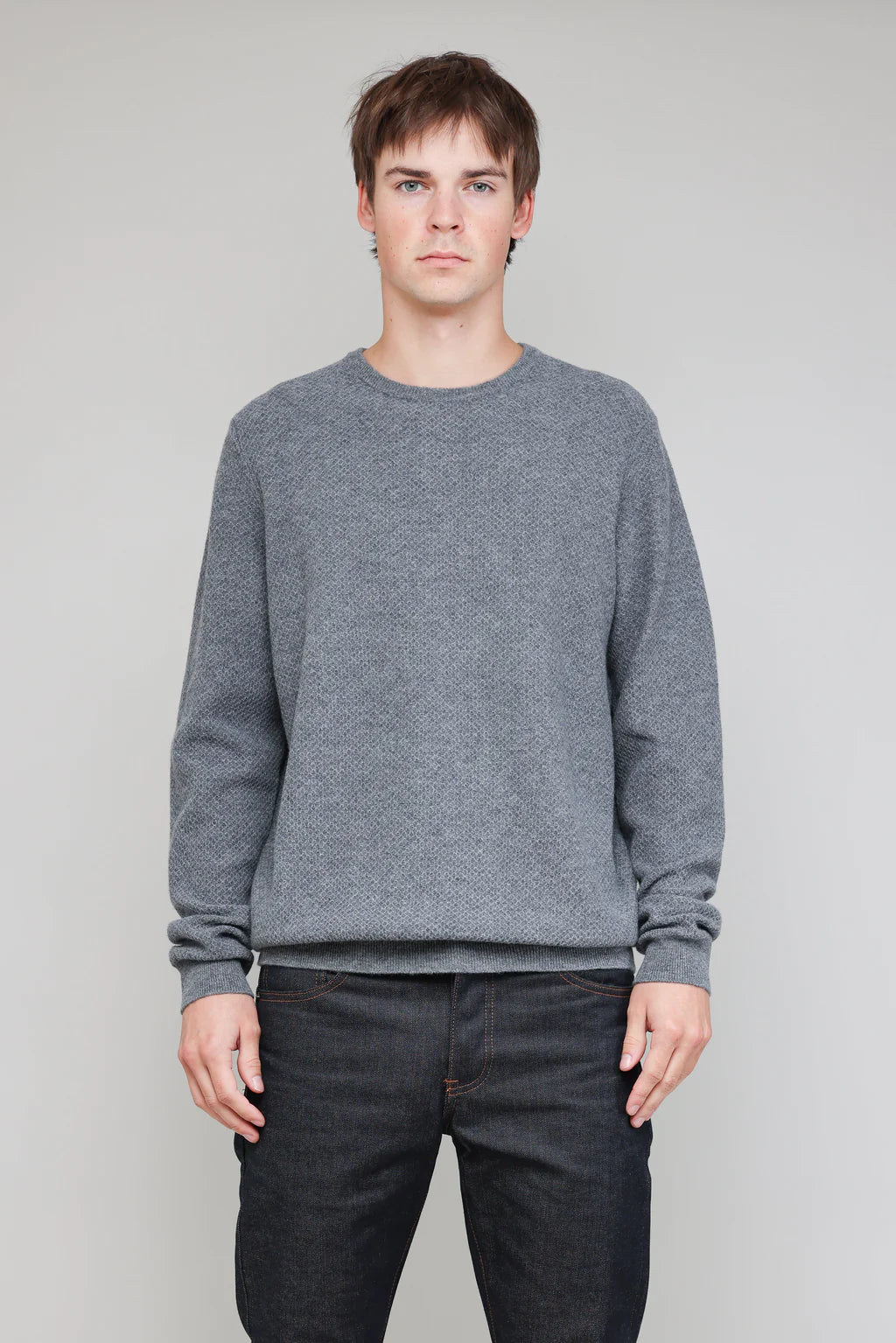 National Standards - New Wool Honeycomb Stitch Sweater