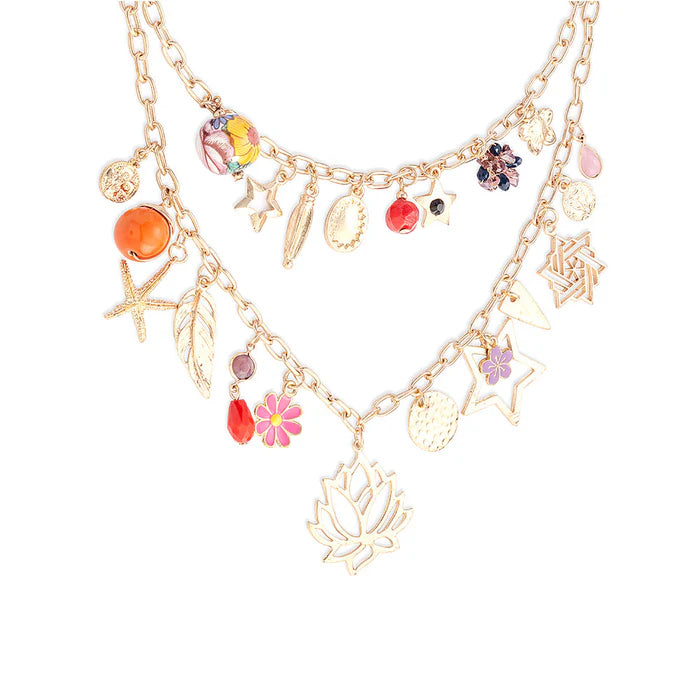 Myra Bag - Ocean Charms Necklace