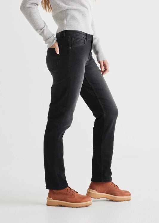 DUER - Fireside Denim Girlfriend Jean