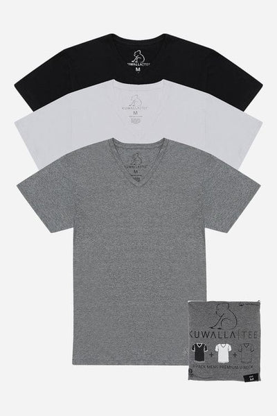 Kuwalla Tee - V-Neck T-Shirt 3 Pack