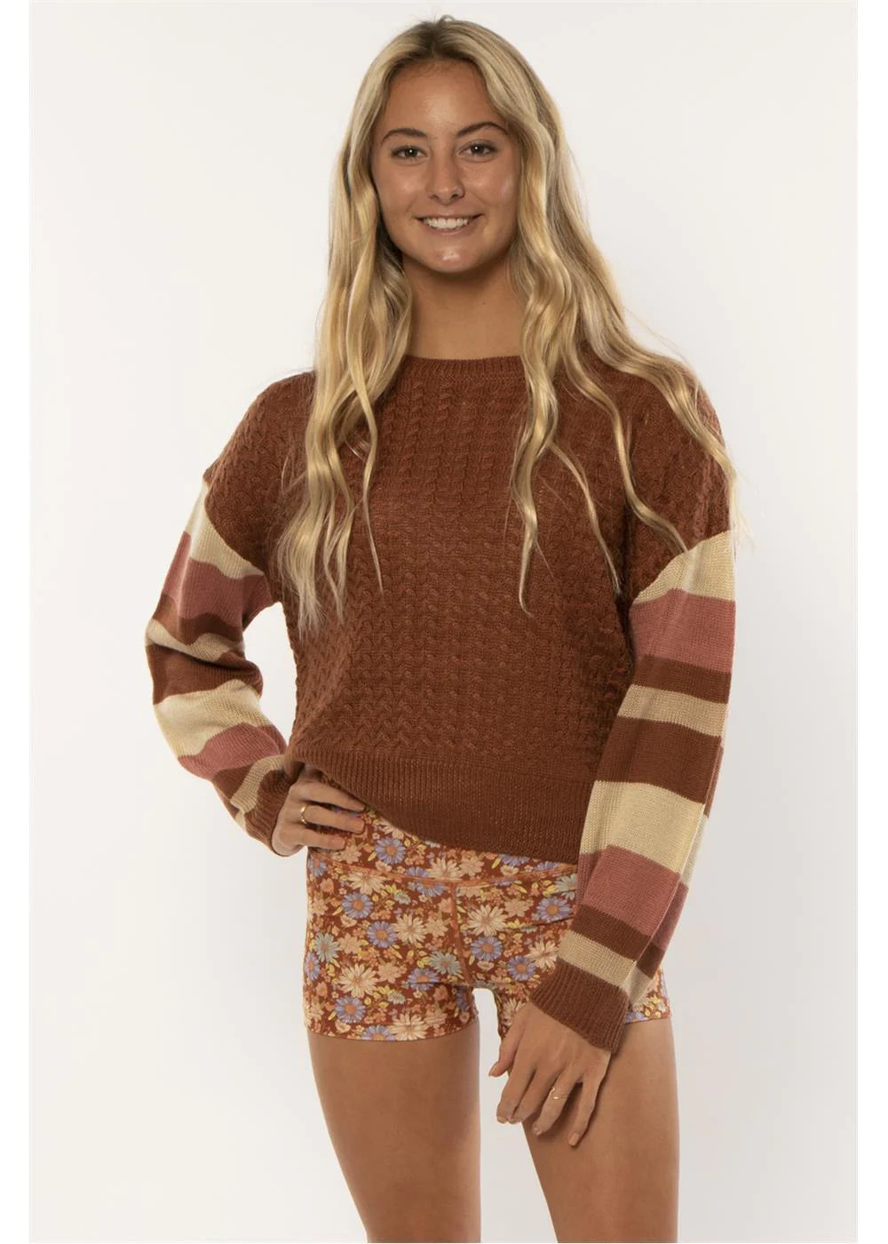 Sisstrevolution - Pearl Long Sleeve Sweater Top