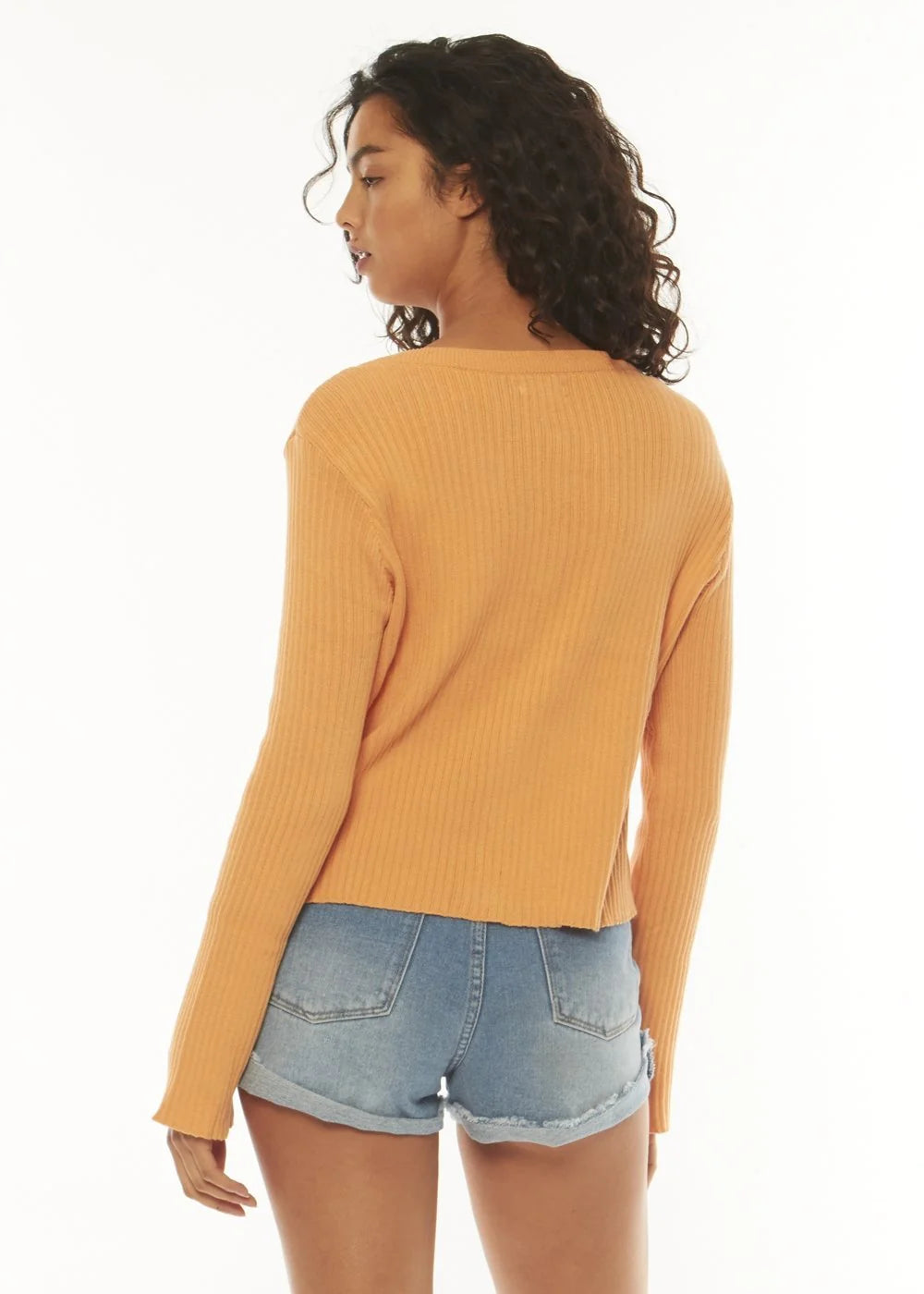 Sisstrevolution - Sunburst Long Sleeve Knit Top