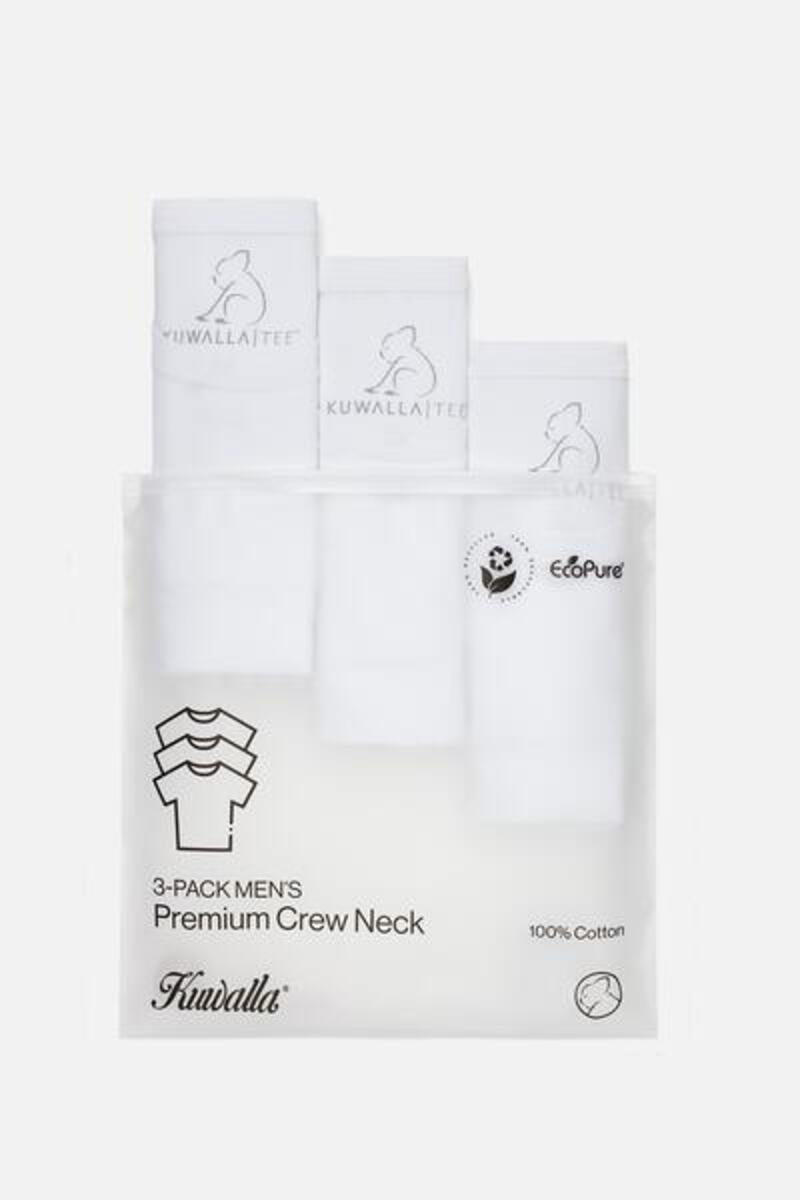 Kuwalla Tee- 3-Pack Crew Neck T-Shirt
