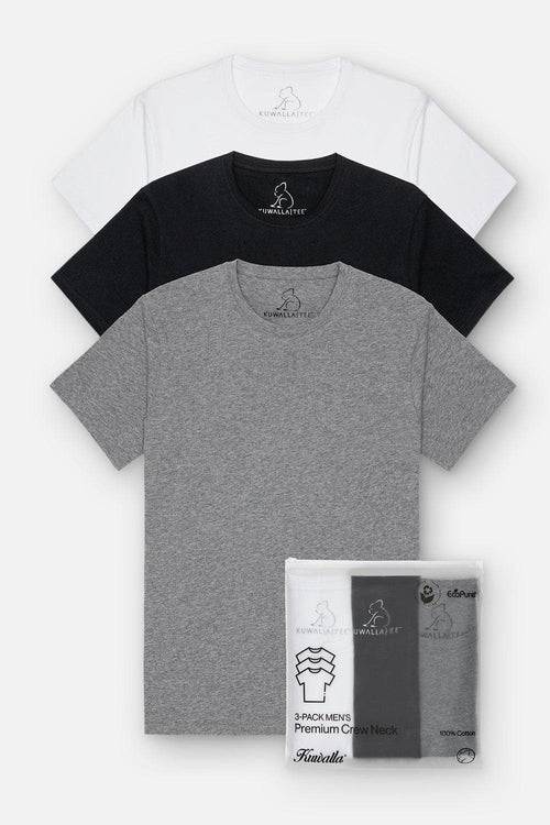 Kuwalla Tee- 3-Pack Crew Neck T-Shirt