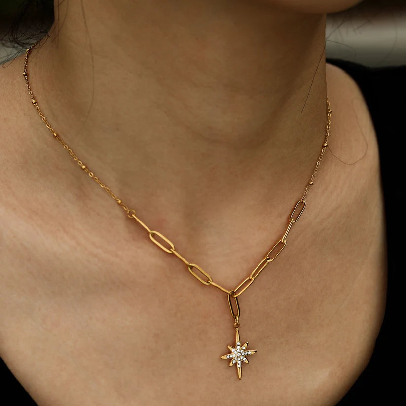 Hackney Nine - Malvina Gold Necklace