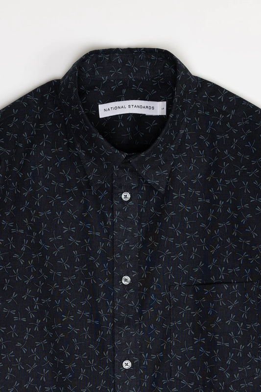National Standards - Japanese Firefly Print Shirt