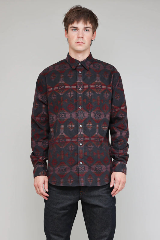 National Standards - Japanese Blanket Print Shirt
