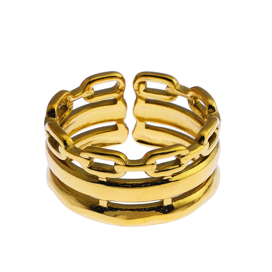 Hackney Nine - Oria Gold Ring