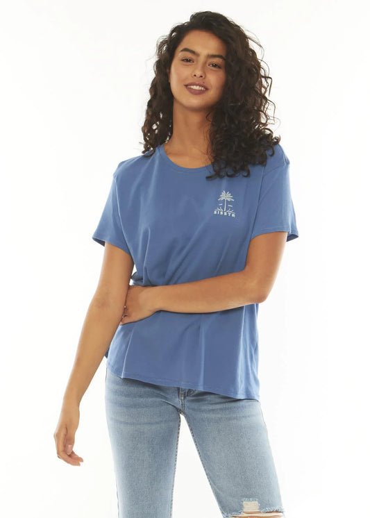 Sisstrevolution - Loulu Short Sleeve Boyfriend Knit Tee