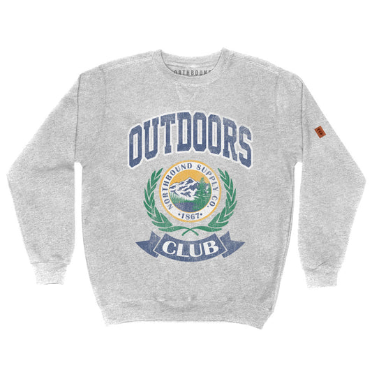 Northbound Supply - Outdoors Club Crewneck Fleece