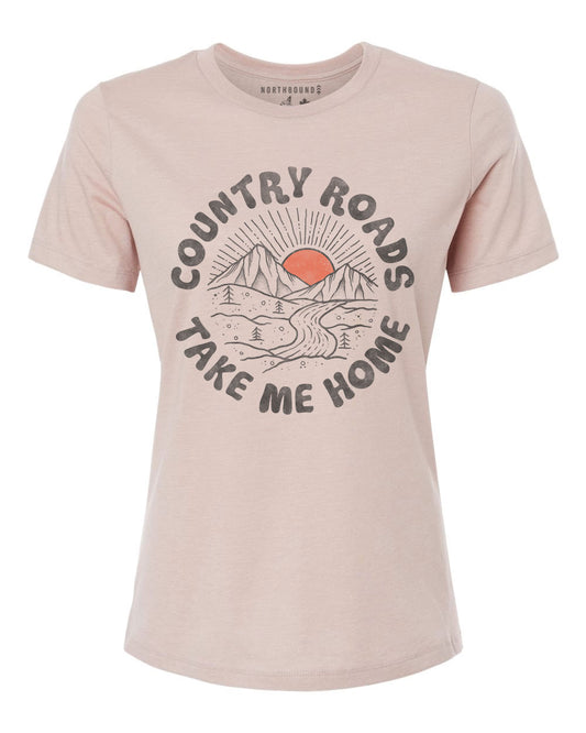 Northbound Supply - Country Roads Relaxed Fit T-Shirt
