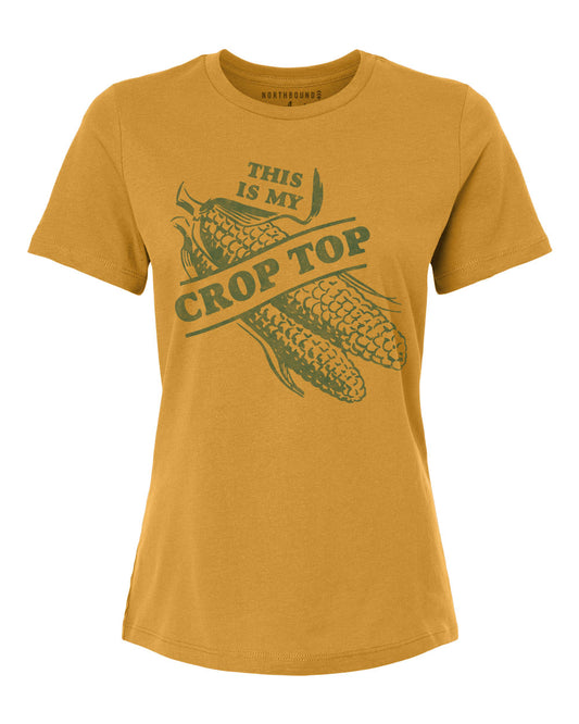 Northbound Supply - Crop Top Relaxed Fit T-Shirt